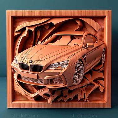 3D модель BMW M6 (STL)